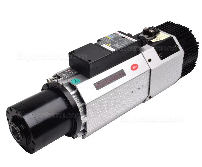 9KW 220V/380V Air Cooled BT30/ISO30 ATC Spindle Motor GDZ143x133-9L 3.5Nm Automatic Tool Change Spindle Motor
